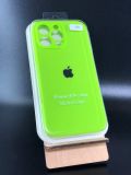 Чехол iPhone 16ProMax Silicon Case original FULL Camera №53 neon green (4you)
