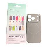Чехол iPhone 17Pro Silicon BEATS with MagSafe №14 Space gray