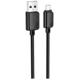 Usb-cable Micro USB HOCO X113 1m (круглий) Black