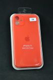 Чехол iPhone 11 Silicon Case original FULL Camera №13 pumpkin (4you) "Акционная цена"