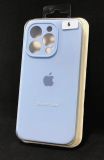 Чохол iPhone 13ProMax Silicon Case original FULL Camera №5 sea blue (4you)