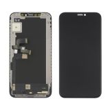 LCD iPhone XS с черным тачскрином + дисплейная рамка (GX - OLED HARD) без упаковки (M) 