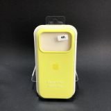 Чохол iPhone 17Pro Silicon Case original FULL №40 lemon (4you)