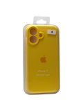 Чохол iPhone 17 Silicon Case original FULL Camera №4 Yellow (4you)
