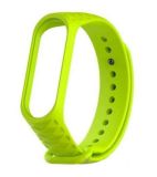 Ремінець на браслет фітнес Xiaomi mi band 3/4/5 Ромб Light Green