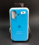Чехол iPhone 17/18 Silicon Case original FULL №16 royal blue (4you) "Акционная цена"