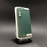 Чехол Samsung A36 Silicon Original FULL №17 Dark green(4you)