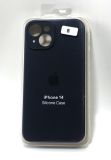 Чохол iPhone 14 Silicon Case original FULL Camera № 8 midnight blue ( 4you )