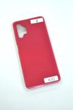 Чехол Samsung A32 5G Silicon Original FULL №2 Rose red (4you) "Акционная цена"