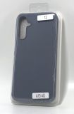 Чехол Samsung A15(4G) Silicon Original FULL №12 Charcoal grey (4you)