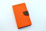 Чехол-книжка 4you Fancy 3,5"-4" orange/brown универсальная "Акционная цена"