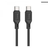 Cable Type-C/Type-C HOCO X90 60W 1m (круглый) Black