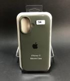 Чохол iPhone 17 Silicon Case original FULL №34 pebble (4you)