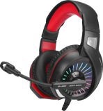 Гарнітура XTRIKE ME GH-890 (мікрофон, монітори, LED) Black/red