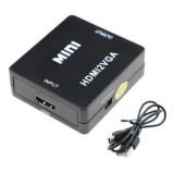 Конвертер HDMI-VGA Black