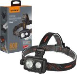 Ліхтарик VIDEX VLF-H189 600Lm 5000K (налобний)