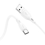 Usb-cable Type-C HOCO X61 3A 1m (круглый) White