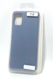 Чехол Samsung A02s/A025 Silicon Original FULL №12 Charcoal grey (4you) "Акционная цена"