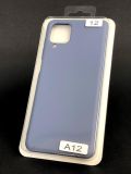 Чехол Samsung A12/A125 Silicon Original FULL №12 Charcoal grey (4you) "Акционная цена"