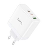 МЗП-USB HOCO N30 PD 65W (2Type-C/1USB) White