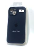 Чехол iPhone 13 Silicon Case original FULL Camera №8 midnight blue (4you)