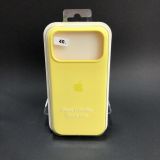 Чохол iPhone 17ProMax Silicon Case original FULL №40 lemon (4you)