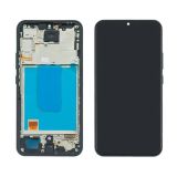 LCD Samsung A34 (5G) / A346 (2023) із чорним тачскрином + корпусна рамка OLED FULL SIZE (М)