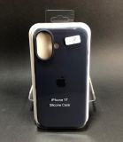 Чохол iPhone 17 Silicon Case original FULL №8 Dark blue (4you)