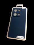 Чехол Xiaomi Redmi Note 14s(4G) Silicon Original FULL №14 Dark Blue (4you)