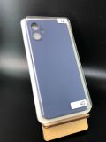 Чехол Samsung A07 4G Silicon Original FULL №12 Charcoal grey (4you)