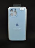 Чохол iPhone 13ProMax Silicon Case original FULL Camera №5 powder blue (4you)