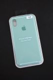 Чехол iPhone XS Max Silicon Case original FULL №17 Spring mint (4you) "Акционная цена"