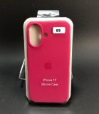 Чохол iPhone 17 Silicon Case original FULL №69 raspberry (4you)