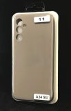 Чохол Samsung A34(5G) Silicon Original FULL №11 Dark olive (4you)