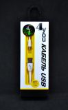 Usb-cable Type-C 4you Merla (2A, silicon, белый)