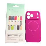 Чехол iPhone 17ProMax Silicon BEATS with MagSafe №15 Sunset Purple