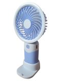 Вентилятор ручной MINI FAN SD-300 (подставка, 3 режима) Blue
