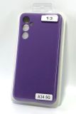 Чехол Samsung A34(5G) Silicon Original FULL №13 Violet (4you)
