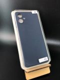 Чехол Samsung A07 4G Silicon Original FULL №4 Midnight blue (4you)