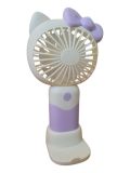 Вентилятор ручной MINI FAN SD-89 (подставка, 3 режима) Violet