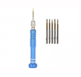 Набор отвёрток JYD 515 5 in 1 (ручка+5насадок) (W) 