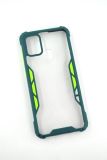 Чохол iPhone 7/8 Silicon Vitrazh dark green / green