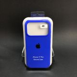 Чохол iPhone 17Pro Silicon Case original FULL №48 indigo (4you)