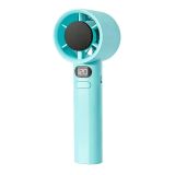 Вентилятор ручной M11 (LED, индикатор заряда, Type-C) Mint