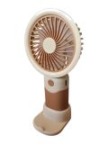 Вентилятор ручной MINI FAN SD-300 (подставка, 3 режима) Brown