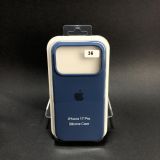 Чехол iPhone 17Pro/18Pro Silicon Case original FULL №36 saphire (4you)