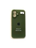 Чехол iPhone 17/18 Silicon Case original FULL Camera №64 olive green (4you)