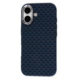 Чехол iPhone 14ProMax Silicon FIBRA Carbonite Design with MagSafe (Design 7)