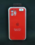 Чохол iPhone 12 Silicon Case original FULL Camera № 14 red ( 4you )