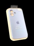 Чехол iPhone 16Plus Silicon Case original FULL Camera №45 sky blue (4you) "Акционная цена"
